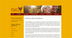 Desktop Screenshot of phoenixhealthcarellc.com